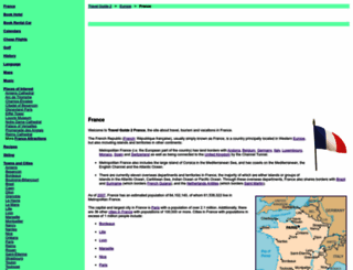 travelguide2france.com screenshot