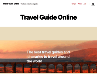 travelguideonline.info screenshot