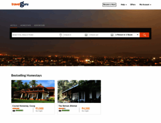 travelguru.com screenshot