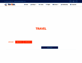 traveliaholidays.com screenshot