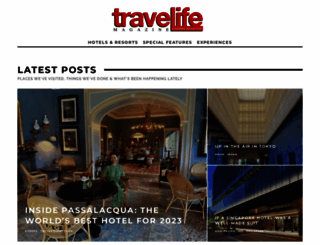 travelifemagazine.com screenshot