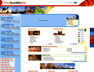 travelincredibleindia.com screenshot