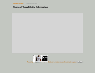 travelinformation.weebly.com screenshot