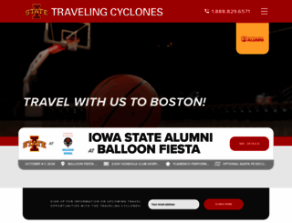 travelingcyclones.com screenshot