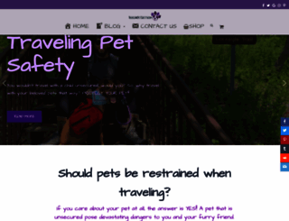 travelingpetsafety.com screenshot