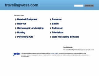 travelingwess.com screenshot