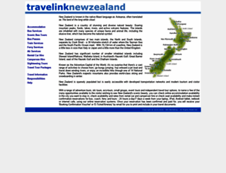 travelinknewzealand.com screenshot