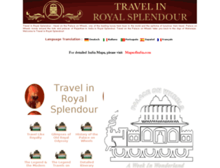 travelinroyalsplendour.com screenshot