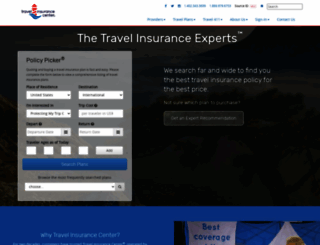 travelinsurancecenter.com screenshot