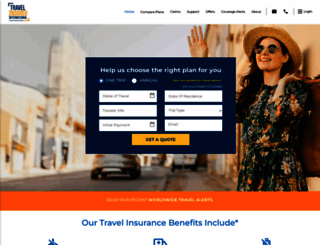 travelinsured.com screenshot
