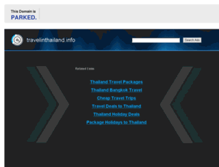travelinthailand.info screenshot