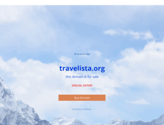 travelista.org screenshot