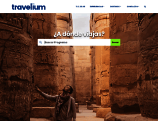 travelium.com.mx screenshot