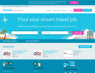 traveljobsearch.com screenshot