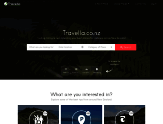 travella.co.nz screenshot