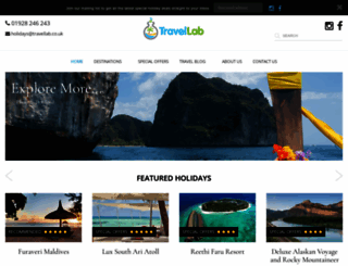 travellab.co.uk screenshot