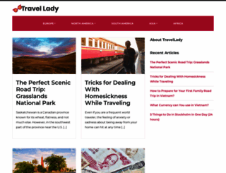travellady.com screenshot