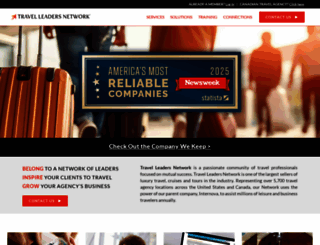 travelleadersnetwork.com screenshot