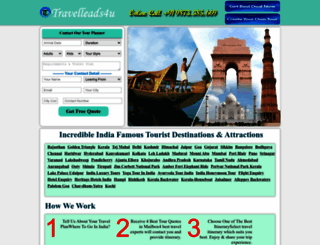 travelleads4u.com screenshot