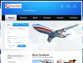 travellerair.com screenshot