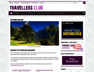 travellers-club.co.uk screenshot