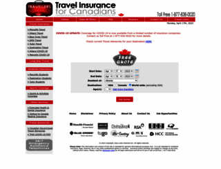 travellersinsurance.ca screenshot