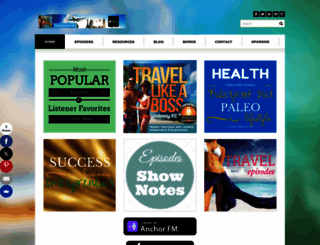 travellikeabosspodcast.com screenshot