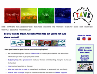 travellingaustraliawithkids.com screenshot