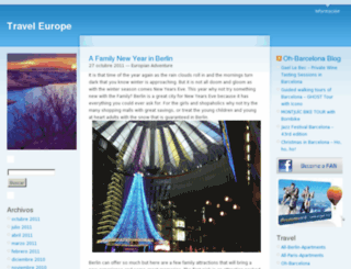 travellingineurope.wordpress.com screenshot