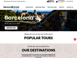 travelmatebarcelona.com screenshot