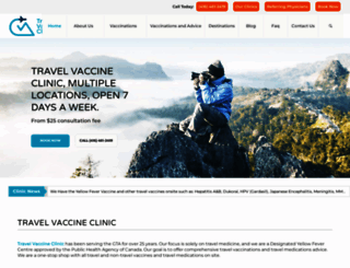 travelmedicalclinic.com screenshot