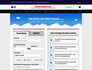 travelmoney.moneysavingexpert.com screenshot