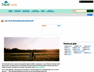 travelnotes.ro screenshot