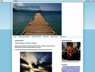 travelnwrite.com screenshot