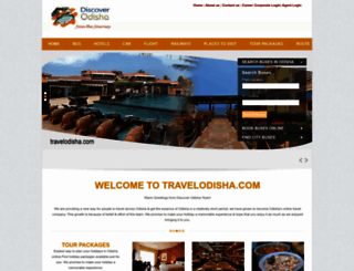 travelodisha.com screenshot