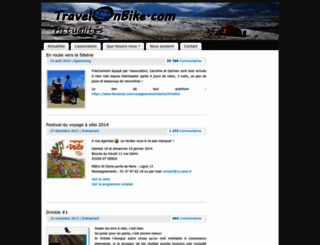 travelonbike.com screenshot