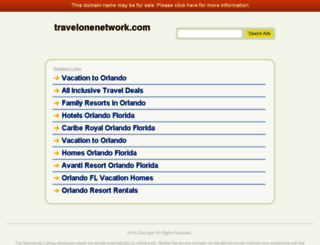 travelonenetwork.com screenshot