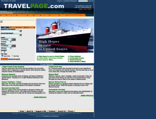 travelpage.com screenshot