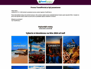 travelportal.cz screenshot