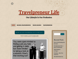 travelpreneurlife.wordpress.com screenshot