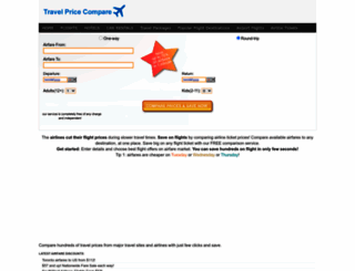 travelpricecompare.com screenshot