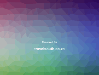 travelsouth.co.za screenshot