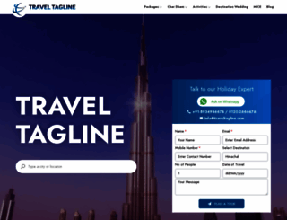traveltagline.com screenshot