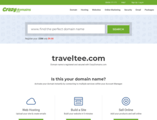 traveltee.com screenshot