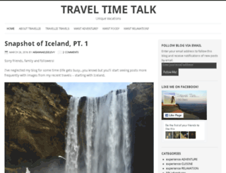 traveltimetalk.com screenshot