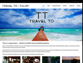 travelto-tulum.com screenshot