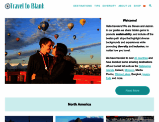 traveltoblank.com screenshot