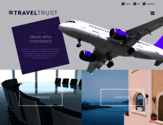 traveltrust.com screenshot