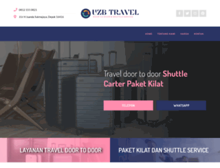 traveluzb.com screenshot