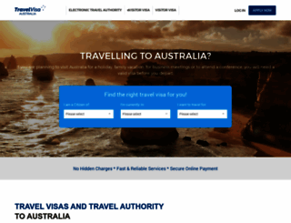 travelvisaaustralia.com.au screenshot